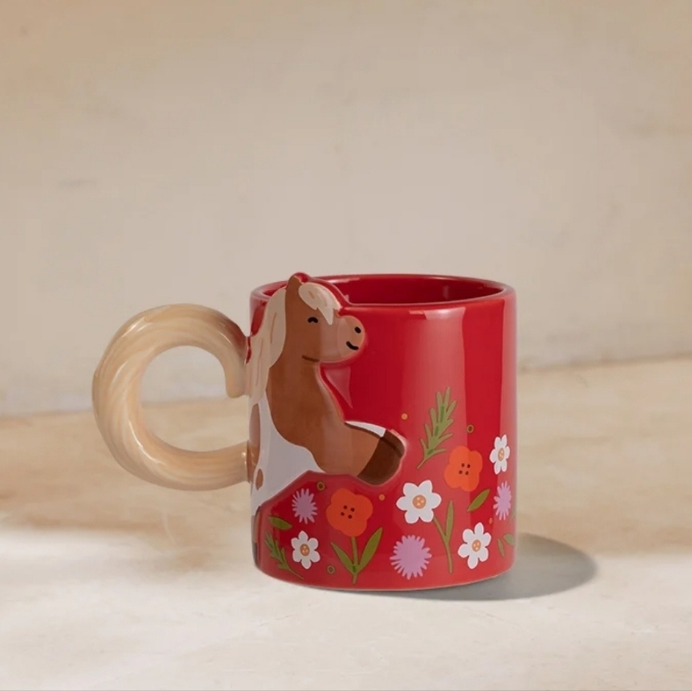 Starbucks Year Of the Horse Ceramic Mug 12 oz